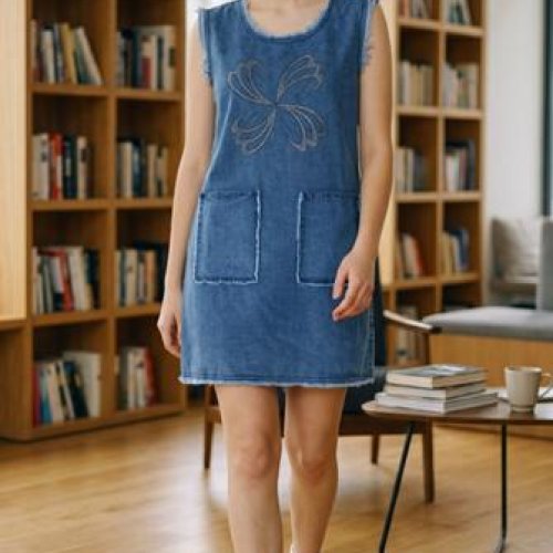 Сарафан Julia (38-46) JL1229 blue (лето) Julia JL1229 blue