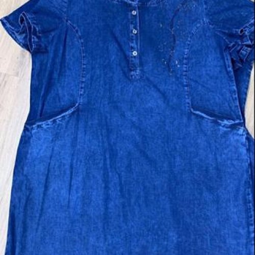 Платье Julia (52-60) JL1231 blue (лето) Julia JL1231 blue