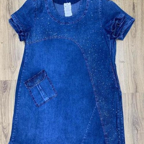 Платье Julia (44-52) JL1232 blue (лето) Julia JL1232 blue