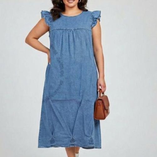 Сарафан Julia (38-46) JL1242 blue (лето) Julia JL1242 blue