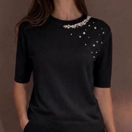 Американка Julia (50-52) JL1264 black (лето) Julia JL1264 black