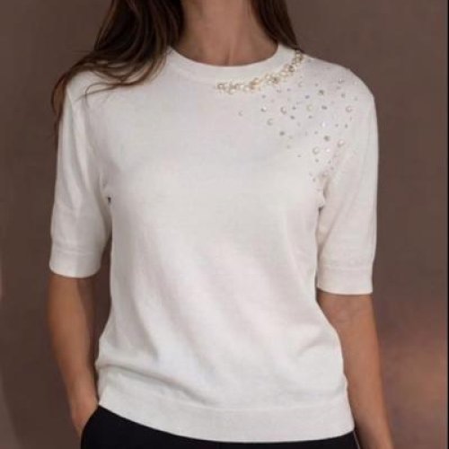 Американка Julia (50-52) JL1265 white (лето) Julia JL1265 white