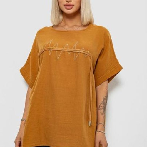 Футболка Seven Group (XL-3XL) 0264 orange (лето) Seven Group 0264 orange
