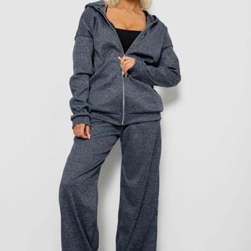 Костюм спорт Seven Group (L-3XL) 0428 d.grey (деми) Seven Group 0428 d.grey