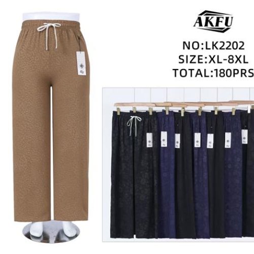 Штаны ALIA (XL-6XL) LK2202 mix (лето) ALIA LK2202 mix