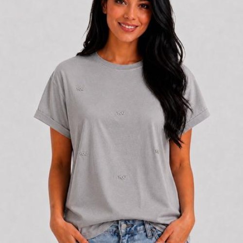 Футболка LeVisha (46-50) 26109 grey (лето) LeVisha 26109 grey