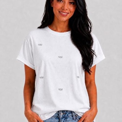Футболка LeVisha (46-50) 26109 white (лето) LeVisha 26109 white