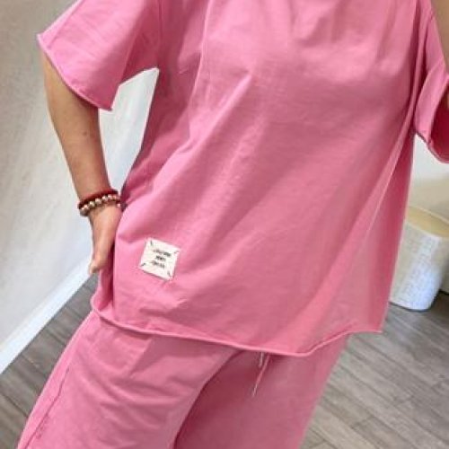 Костюм Lora (48-50) LR1454 pink (лето) Lora LR1454 pink