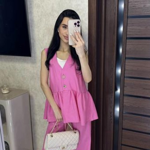 Костюм Valentina (42-48) 011 pink (лето) Valentina 011 pink