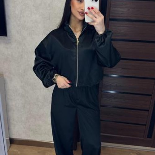 Костюм Valentina (42-48) 112 black (деми) Valentina 112 black