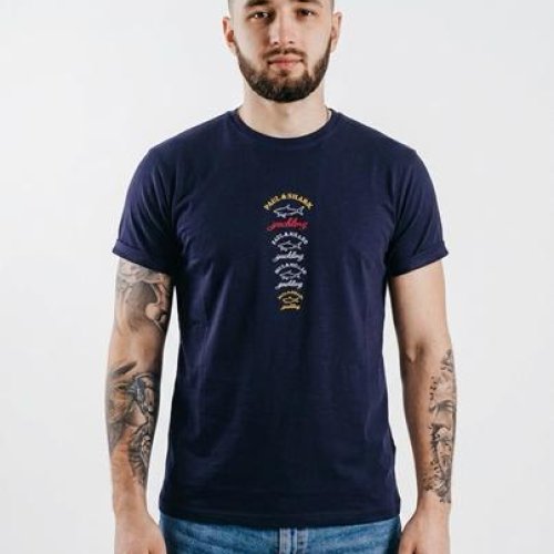 Футболка Sport style (M-2XL) 5 navy (лето) Sport style 5 navy