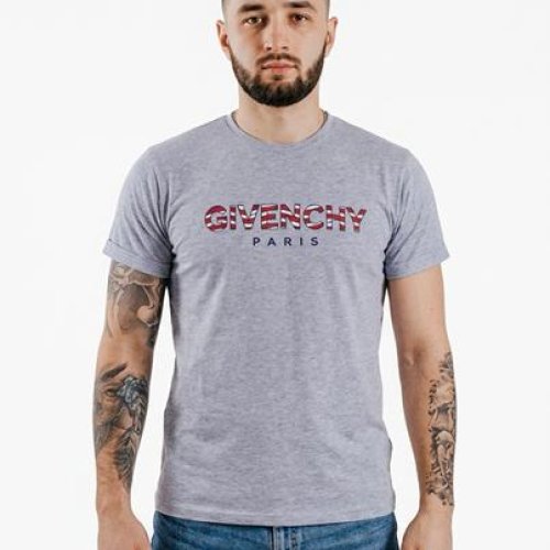 Футболка Sport style (M-2XL) 5-1 grey (лето) Sport style 5-1 grey