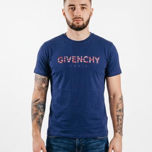 Футболка Sport style (M-2XL) 5-1 navy (лето) Sport style 5-1 navy