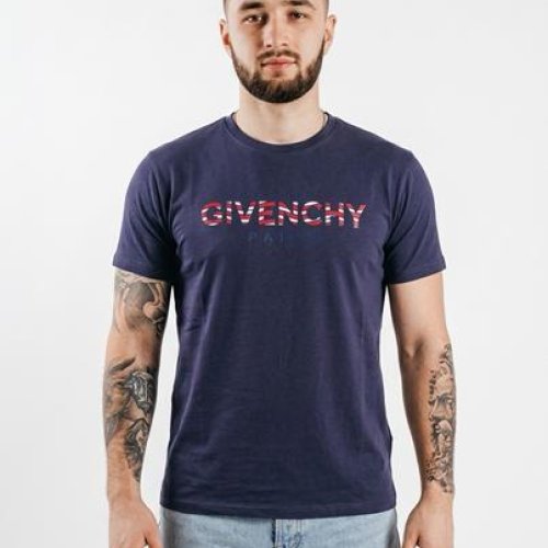 Футболка Sport style (M-2XL) 5-3 navy (лето) Sport style 5-3 navy