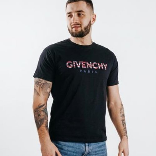 Футболка Sport style (M-2XL) 5-2 black (лето) Sport style 5-2 black
