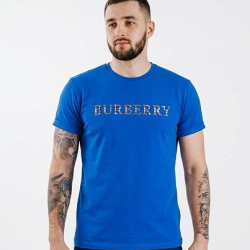 Футболка Sport style (M-2XL) 5-3 blue (лето) Sport style 5-3 blue