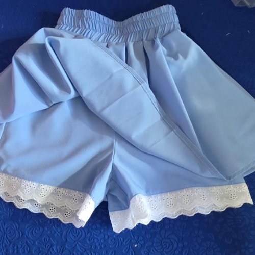 Юбка-шорты Bright Harmony (110-140) 749 l.blue (лето) Bright Harmony 749 l.blue