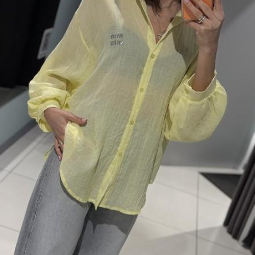 Рубашка Comod (S-L) 289 yellow (лето) Comod 289 yellow