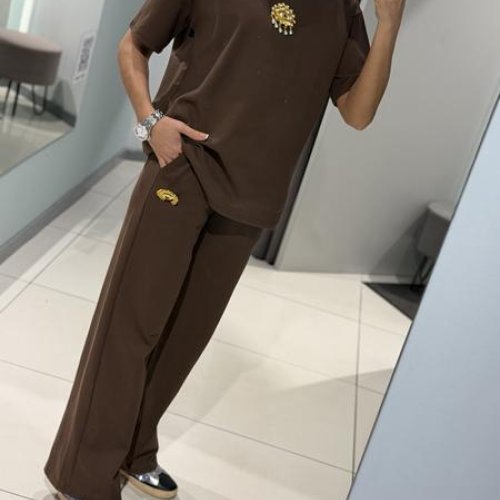 Костюм спорт Comod (S-L) 6626 brown (лето) Comod 6626 brown