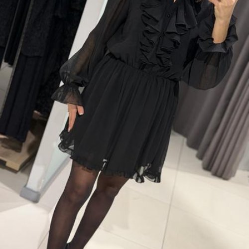 Платье Comod (S-L) 8798 black (лето) Comod 8798 black