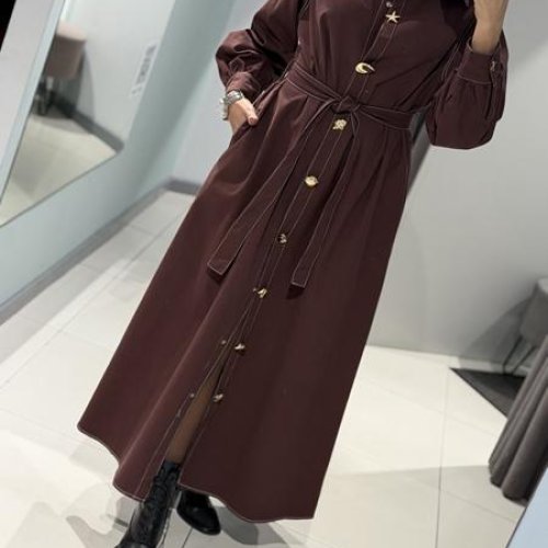 Платье Comod (M-L) 9654 brown (деми) Comod 9654 brown