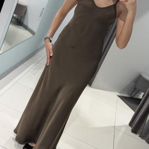 Платье Comod (S-L) H2391 brown (лето) Comod H2391 brown
