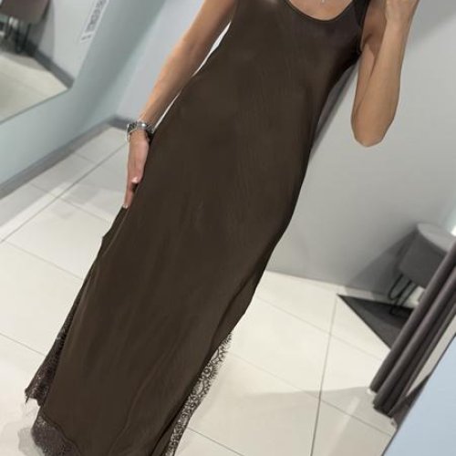 Платье Comod (S-L) H2395 brown (лето) Comod H2395 brown