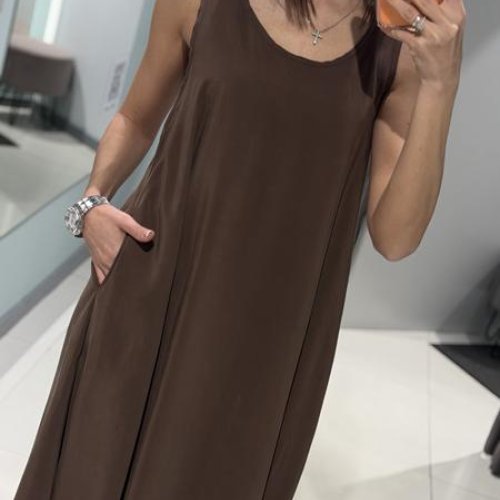 Платье Comod (S-L) H2501 brown (лето) Comod H2501 brown