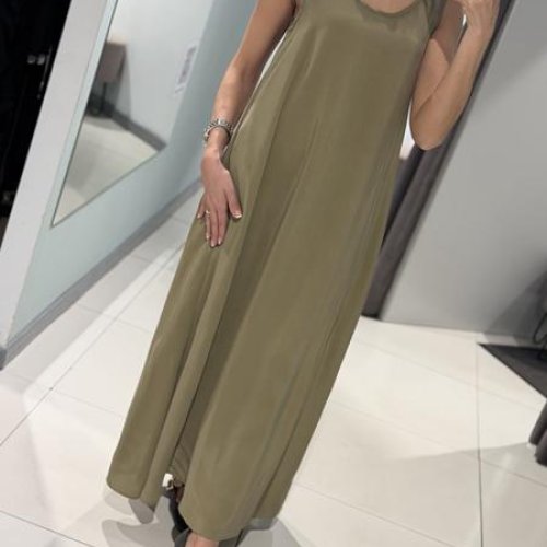 Платье Comod (S-L) H2501 khaki (лето) Comod H2501 khaki
