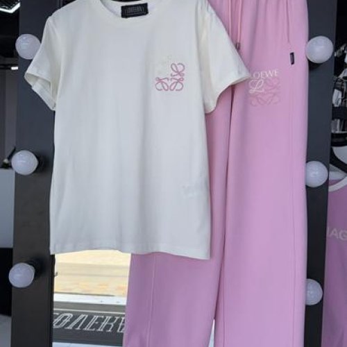 Костюм спорт LOVEKAN (S-L) 1709 pink (лето) LOVEKAN 1709 pink
