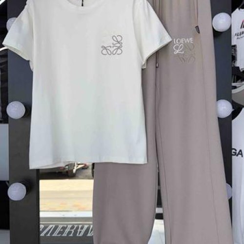 Костюм спорт LOVEKAN (S-L) 1709 beige (лето) LOVEKAN 1709 beige