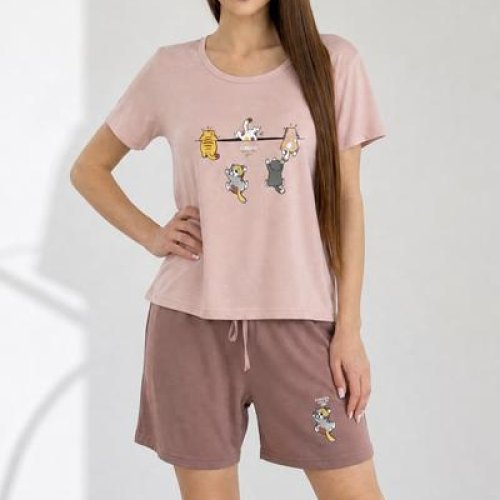 Пижама Trikotag (S-XL) 601091 nude (лето) Trikotag 601091 nude