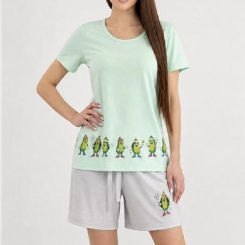 Пижама Trikotag (S-XL) 601156 l.green (лето) Trikotag 601156 l.green