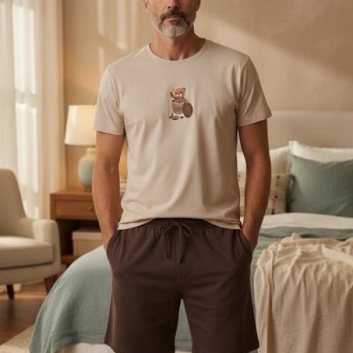 Пижама Trikotag (M-2XL) TR101 beige (лето) Trikotag TR101 beige