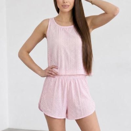 Пижама Trikotag (S-XL) 195 pink (лето) Trikotag 195 pink