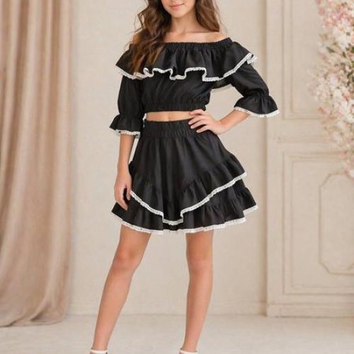 Костюм Safi (140-164) S524 black (лето) Safi S524 black
