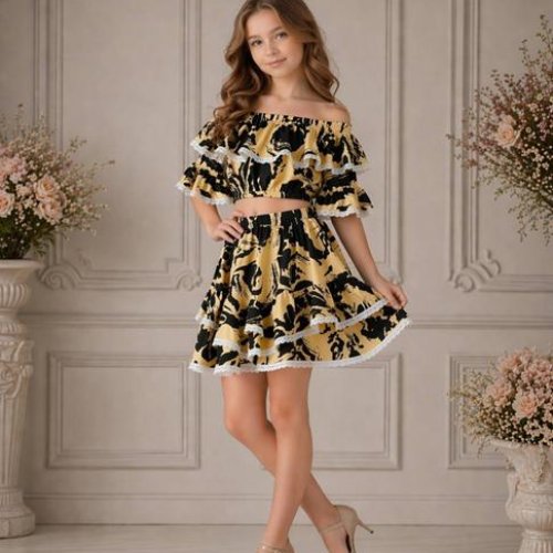 Костюм Safi (140-164) S526 yellow (лето) Safi S526 yellow