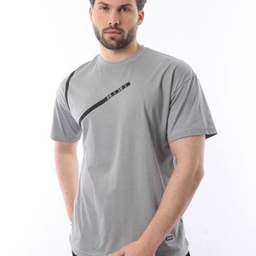 Футболка Hous Of Timur (M-2XL) HT2728 l.grey (лето) Hous Of Timur HT2728 l.grey