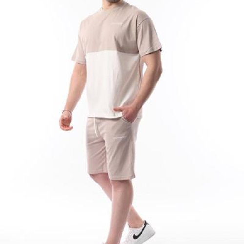 Костюм спорт Hous Of Timur (S-2XL) HT2812 beige (лето) Hous Of Timur HT2812 beige