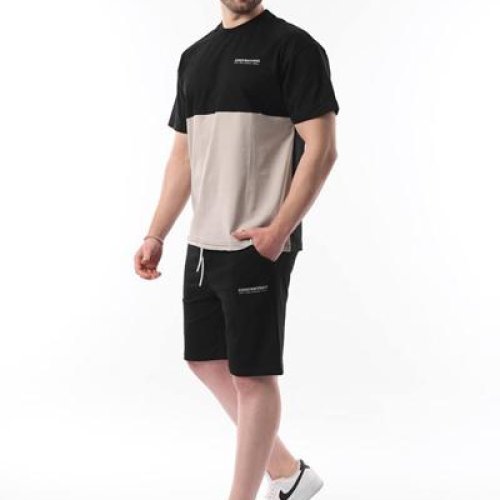 Костюм спорт Hous Of Timur (S-2XL) HT2813 black (лето) Hous Of Timur HT2813 black