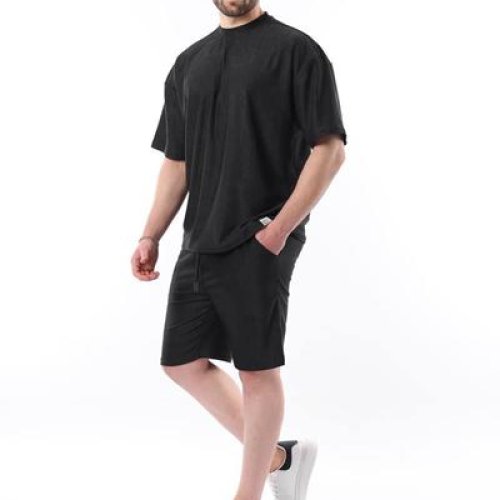 Костюм спорт Hous Of Timur (S-2XL) HT2814 black (лето) Hous Of Timur HT2814 black
