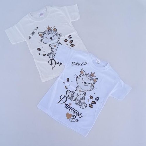 Футболка Meloria (4-8) ML6524 white (лето) Meloria ML6524 white