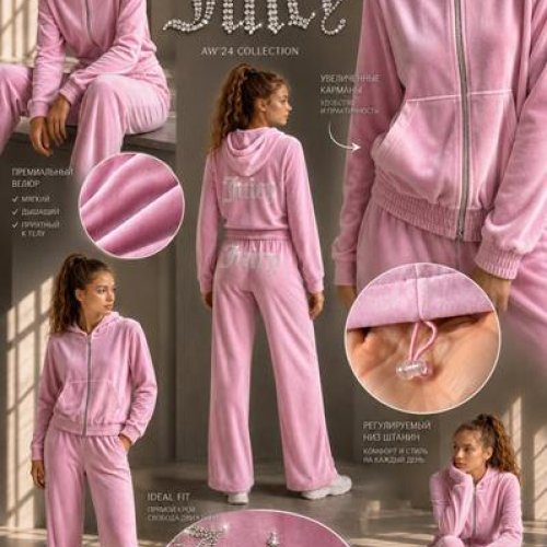 Костюм спорт Karolina (34-42) KR797 pink (деми) Karolina KR797 pink