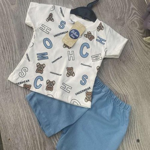 Костюм Proschenko (74-92) PR1051 l.blue (лето) Proschenko PR1051 l.blue