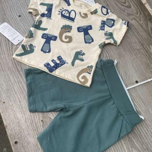 Костюм Proschenko (0.6-2) PR1056 green (лето) Proschenko PR1056 green