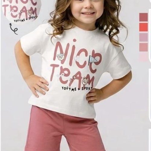 Костюм Proschenko (2-5) PR1075 pink (лето) Proschenko PR1075 pink