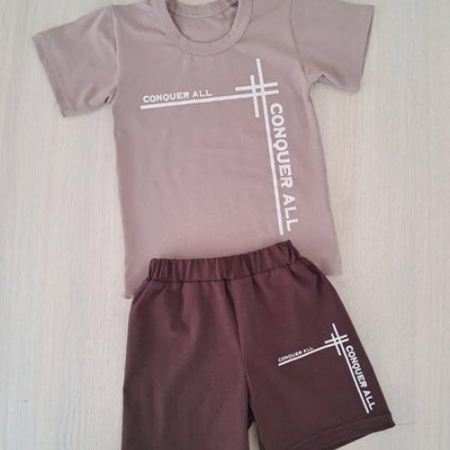 Костюм Proschenko (1-3) PR1192 beige (лето) Proschenko PR1192 beige
