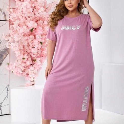 Платье BAT (50-60) 600-3 pink (лето) BAT 600-3 pink
