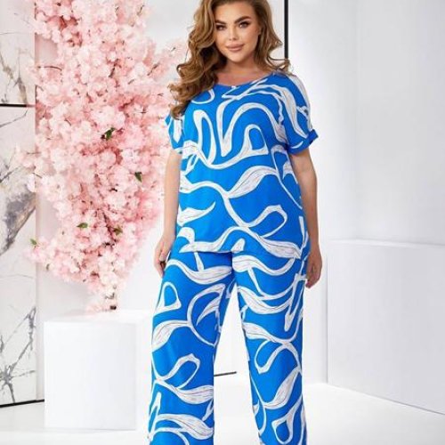 Костюм BAT (50-60) 801-1 blue (лето) BAT 801-1 blue