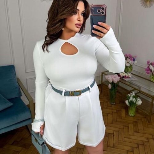 Свитер Arina (50-56) 1726 white (деми) Arina 1726 white
